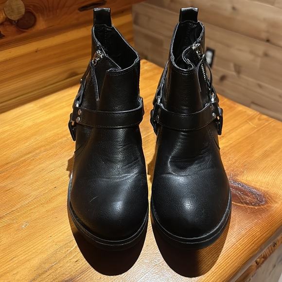Report “Altea” Black Moto Booties - Picture 3 of 5